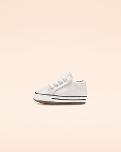 Converse Chuck Taylor All Star Cribster Fiu Közép Felső Fehér/Bézs/Fehér | LDIRUGW-HU